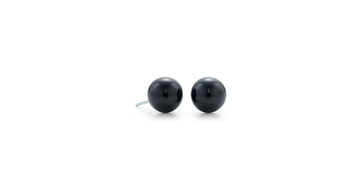 black onyx earrings tiffany and co
