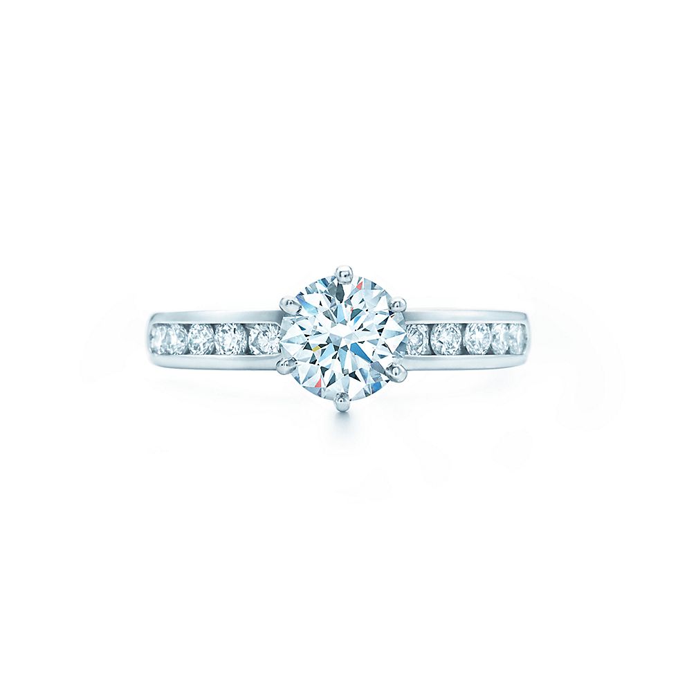 Tiffany round diamond engagement rings