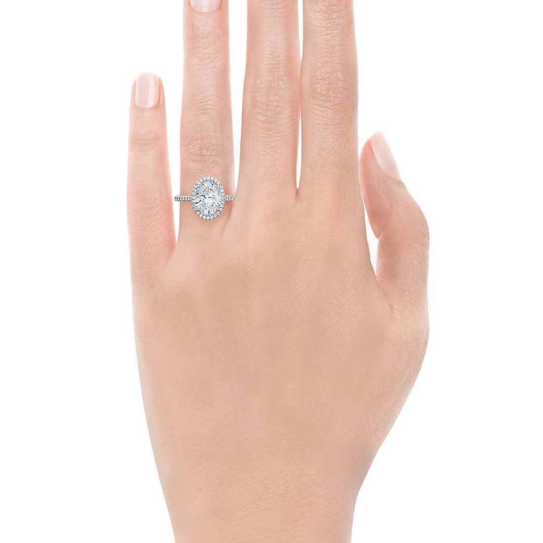 tiffany oval diamond