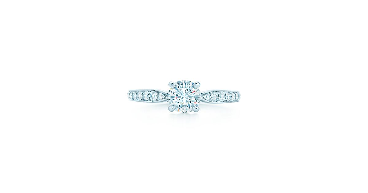 Tiffany Harmony® Beadset Band Engagement Rings Tiffany & Co.