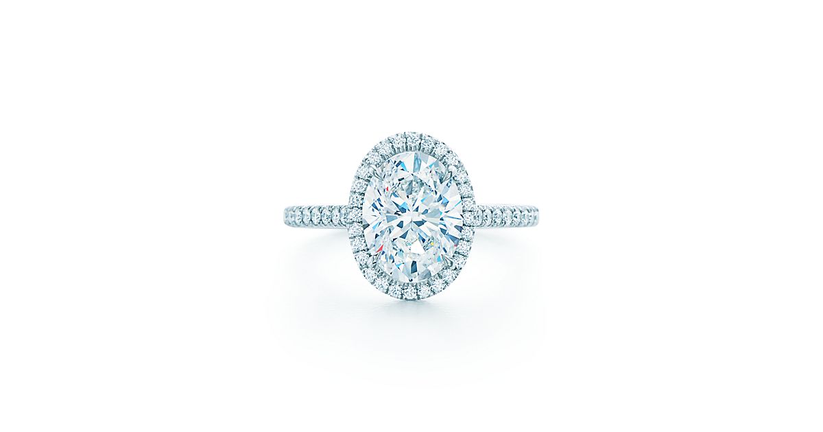 Tiffany Soleste® Oval Engagement Rings Tiffany & Co.
