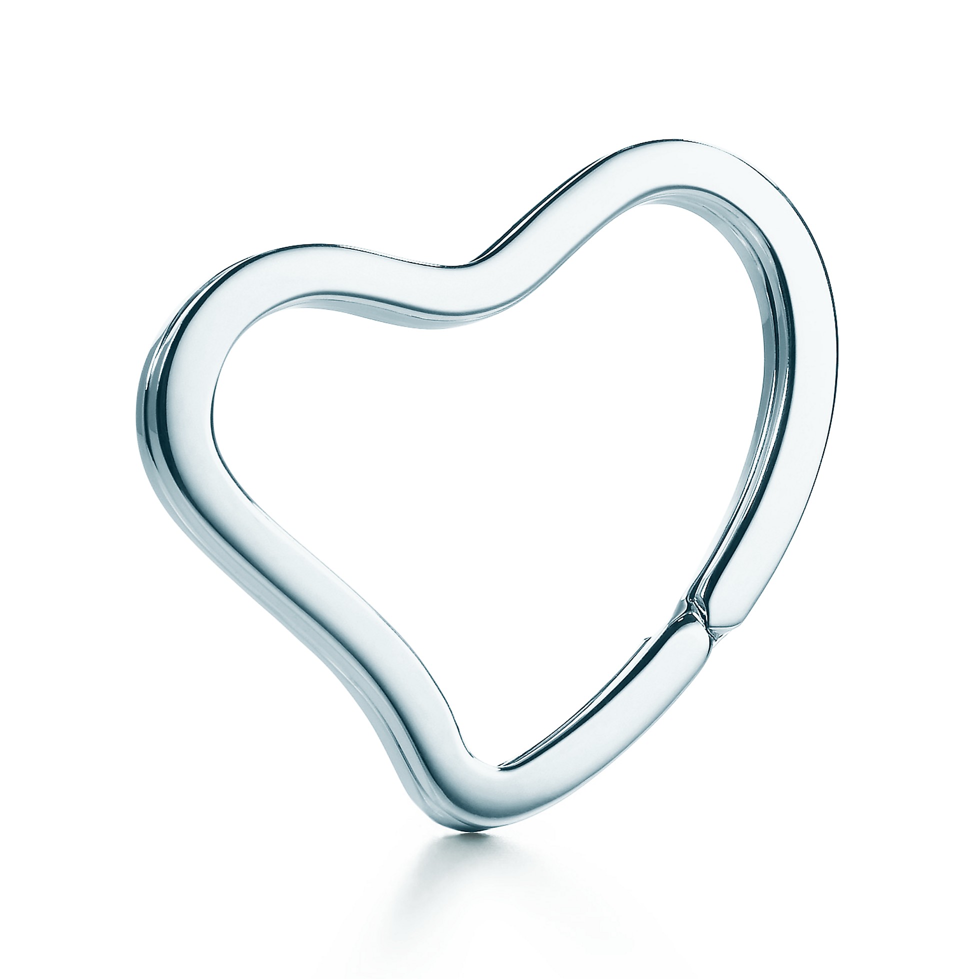 tiffany.com | Elsa Peretti® Open Heart Key Ring