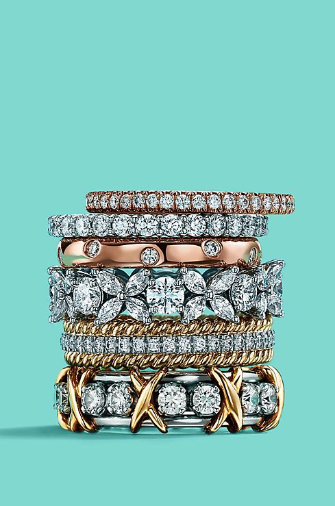 Shop Tiffany Celebration Anniversary Rings Tiffany Co Shop Tiffany Celebration Anniversary Rings Tiffany Co