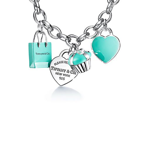 Tiffany gold charms Outlet