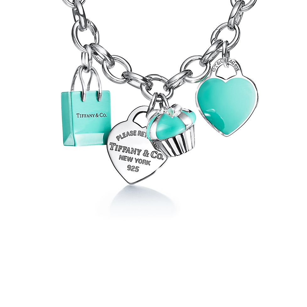 Tiffany charm bracelet sale Clearance