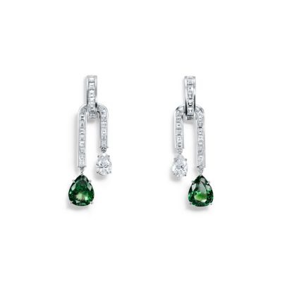 tiffany emerald earrings