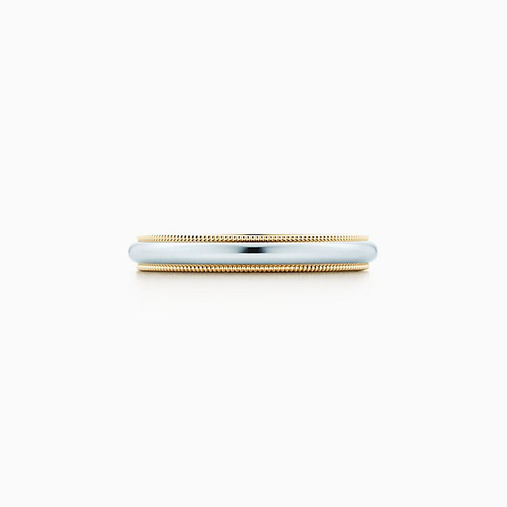 ティファニー トゥギャザー ミルグレイン バンド リング