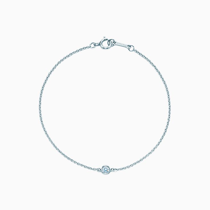 エルサ・ペレッティ ダイヤモンド バイ ザ ヤード ブレスレット プラチナ | Tiffany u0026 Co.