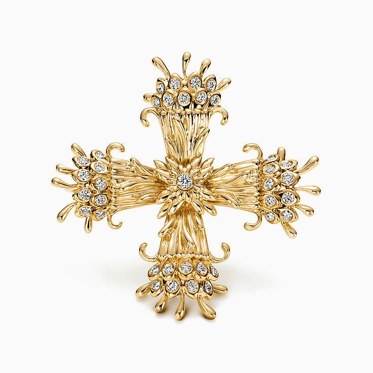 Tiffany ヴィンテージゼニアフラワー ブローチ 希少 ティファニー 