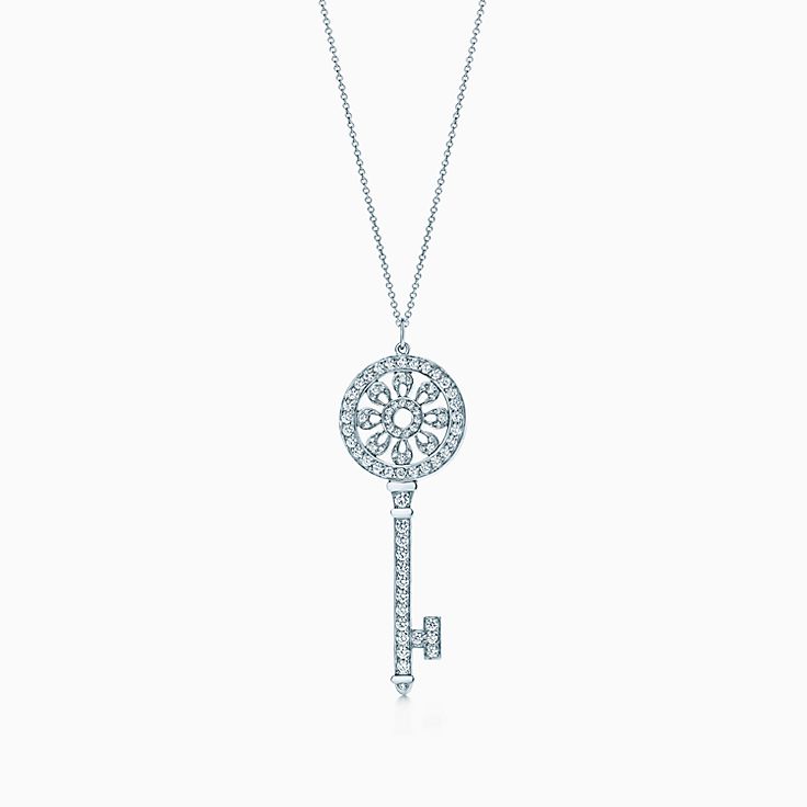 ティファニー キー Diamond Jewelry in プラチナ | Tiffany & Co