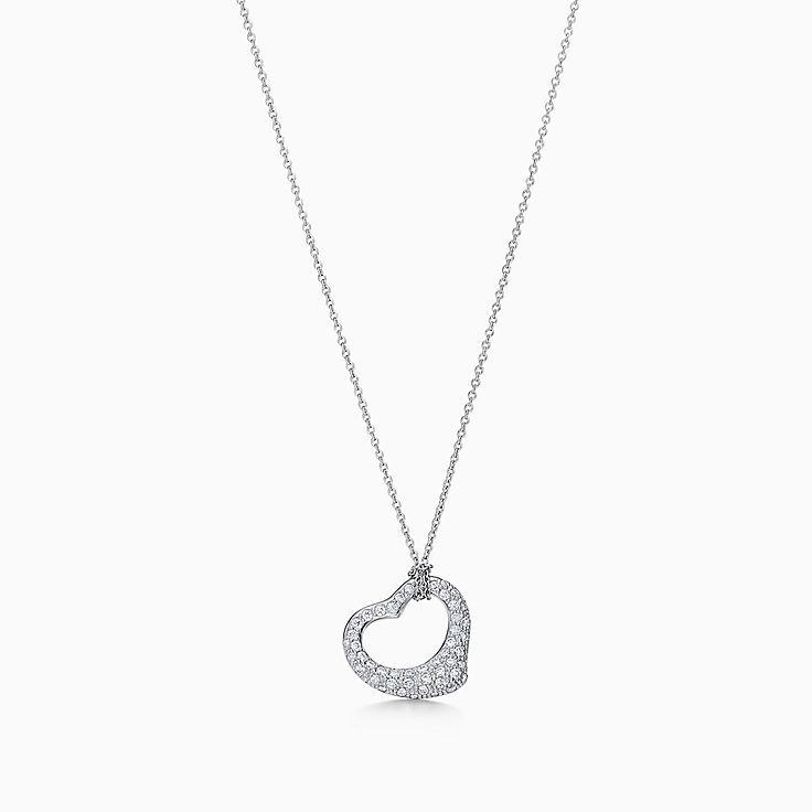 Tiffany & Co. ティファニー オープンハート ペンダント