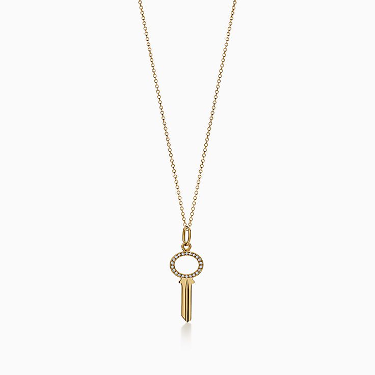 ゴールド ダイヤモンド ネックレスとペンダント | Tiffany & Co.