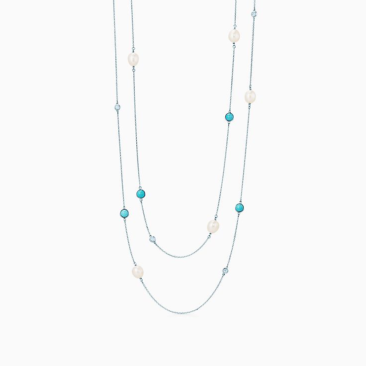 ネックレス&ペンダント ターコイズ スターリング シルバー | Tiffany & Co
