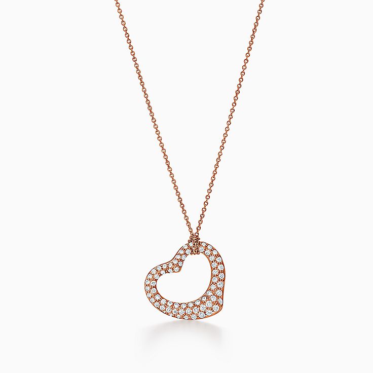 ネックレス&ペンダント ダイヤモンド ローズ ゴールド | Tiffany & Co.