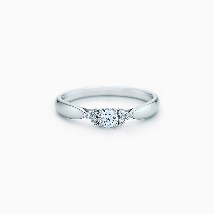 プラチナ ダイヤモンド リング | Tiffany & Co.