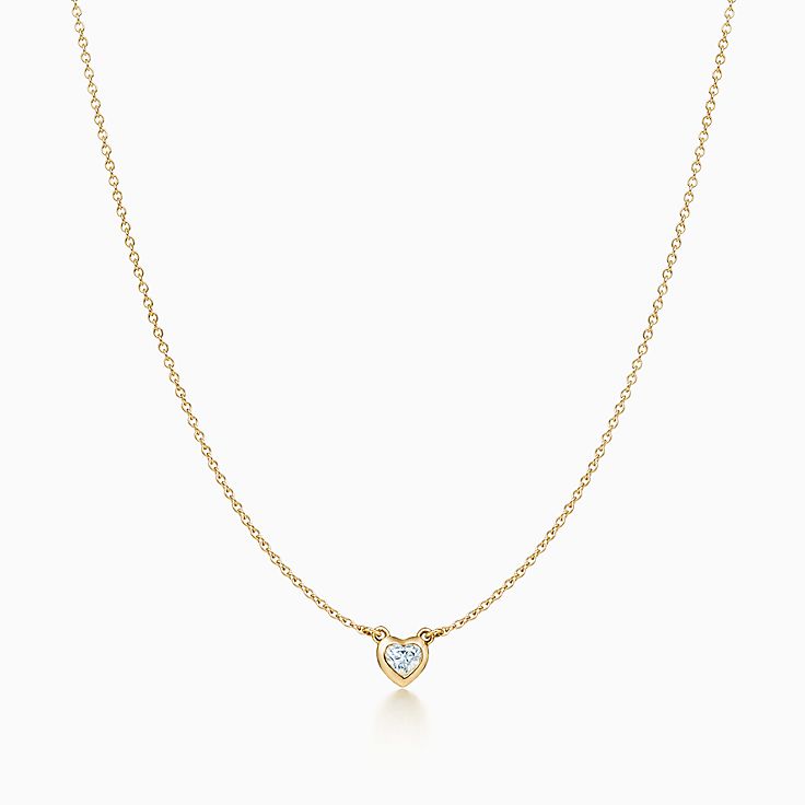 <br>TIFFANY.Co ティファニー/エルサ・ペレッティ ダイヤモンド/750バイザヤード/1Pダイヤネックレス/ネックレス/ABランク/04ネックレス