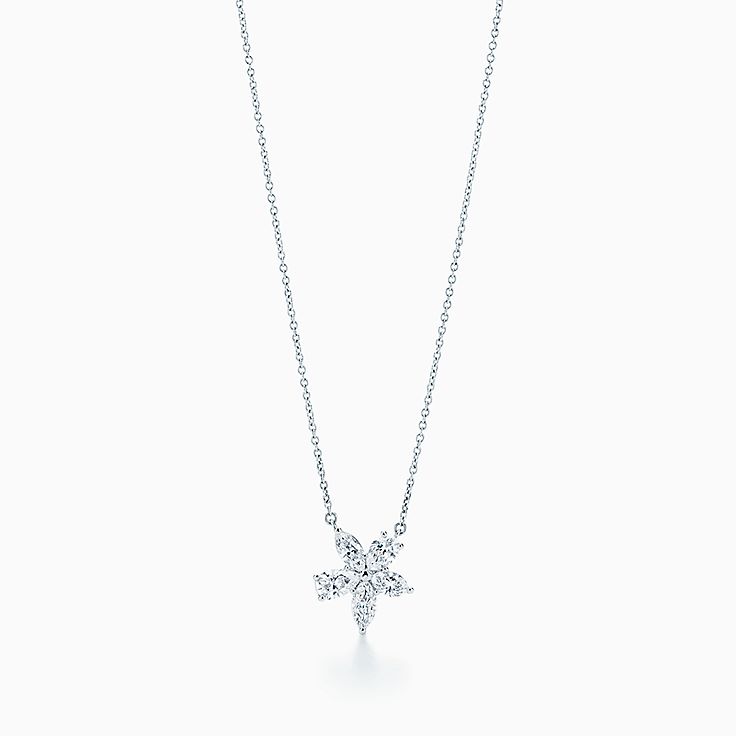 ティファニー ビクトリア™ ネックレス&ペンダント プラチナ | Tiffany 