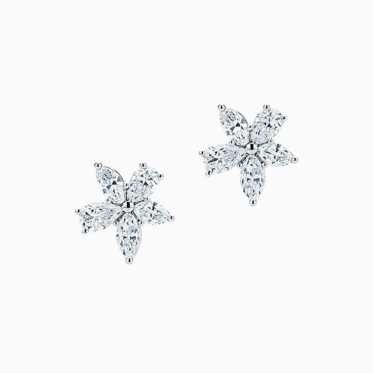 4月の誕生石 & ダイヤモンド スタッドピアス | Tiffany & Co.