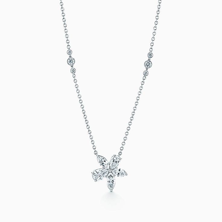 ラリアット、ドロップ ＆ ロング ペンダント ネックレス | Tiffany & Co.