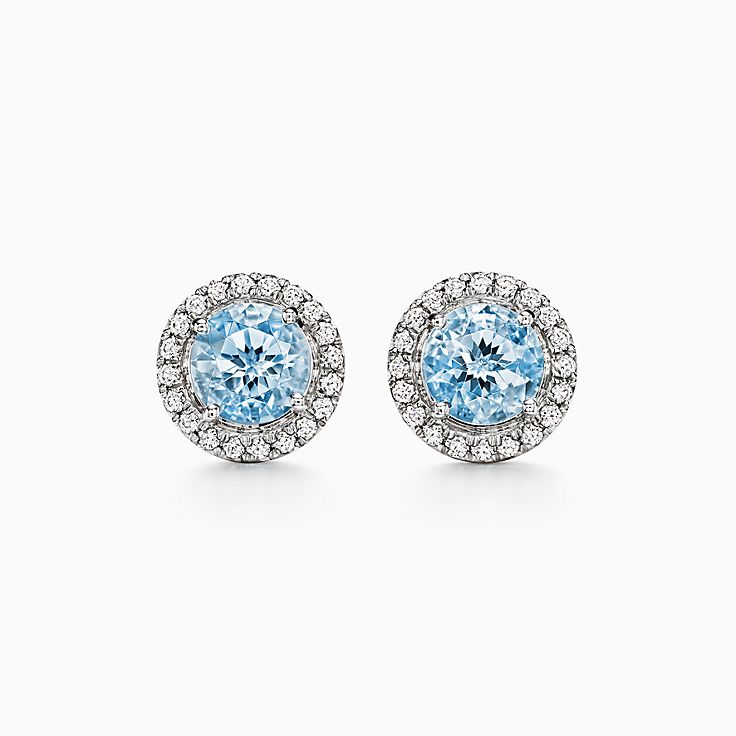 3月の誕生石 & アクアマリン ピアス | Tiffany & Co.