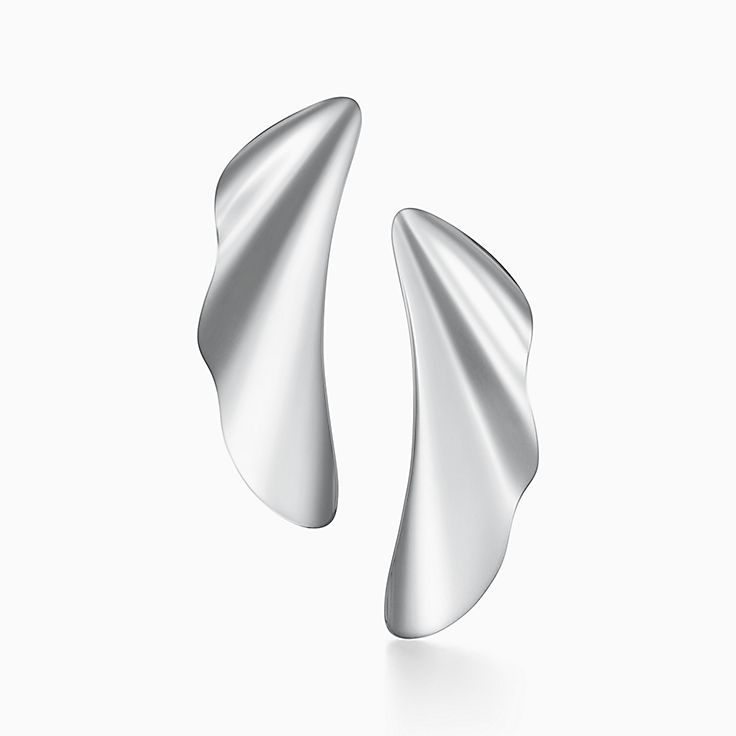 ティファニー オーバル フープ シルバーSterling ｘ14K ピアス TIFFANY&Co. ティファニー ピアス オープンハート エルサ