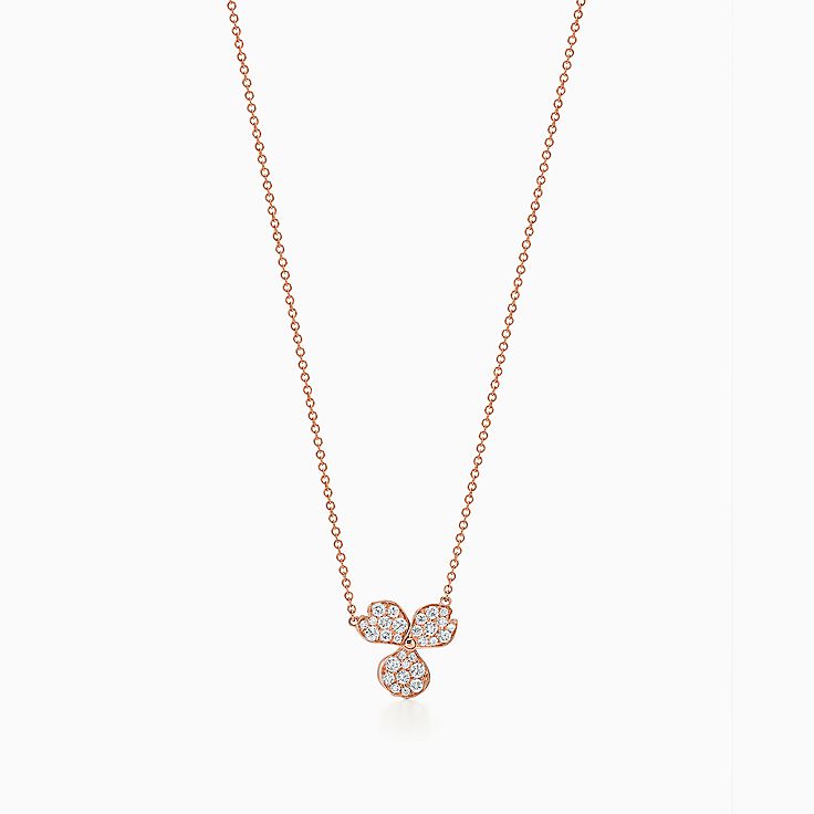 ローズ ゴールド ネックレスとペンダント Tiffany Co ローズ ゴールド ネックレスとペンダント Tiffany Co