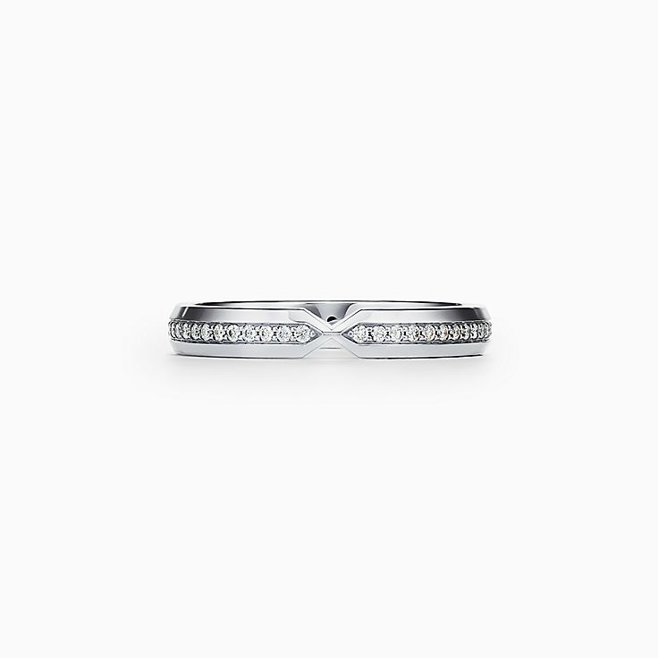 ティファニー® セッティング 結婚指輪 プラチナ | Tiffany & Co