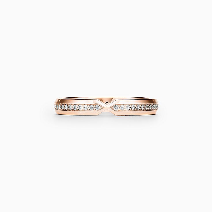 結婚指輪 ローズ ゴールド | Tiffany & Co.