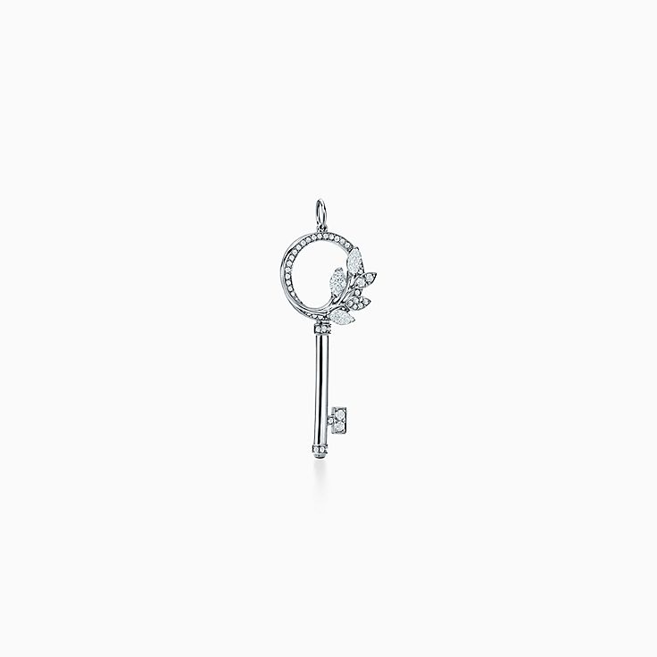 ティファニー キー チャーム プラチナ | Tiffany & Co