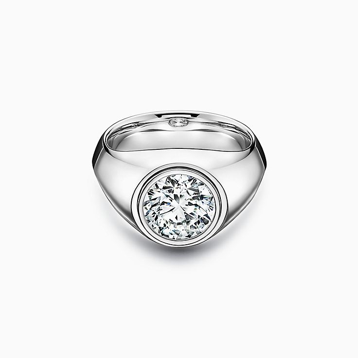 メンズリング シルバー 18k ゴールド Tiffany Co
