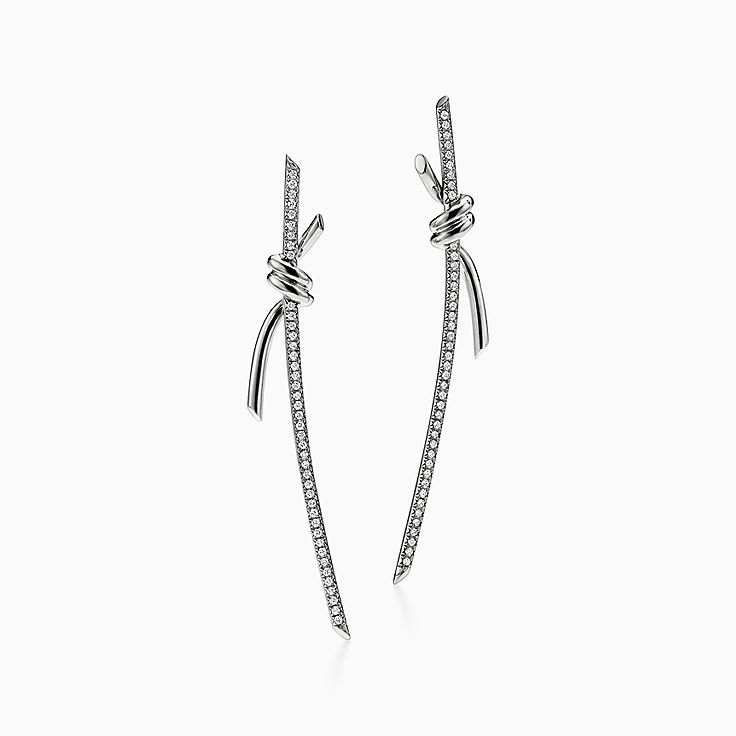 ティファニー ノット ピアス | Tiffany & Co