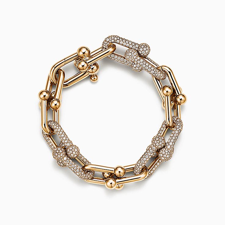 ティファニー ハードウェア​ ダイヤモンド ブレスレット | Tiffany & Co.