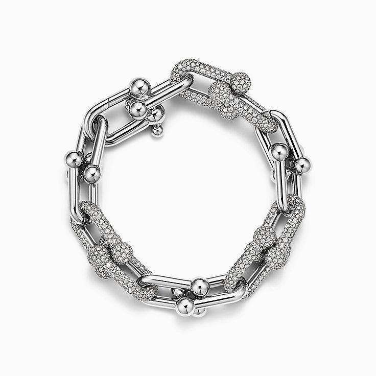 ティファニー ハードウェア​ ダイヤモンド ブレスレット | Tiffany & Co.