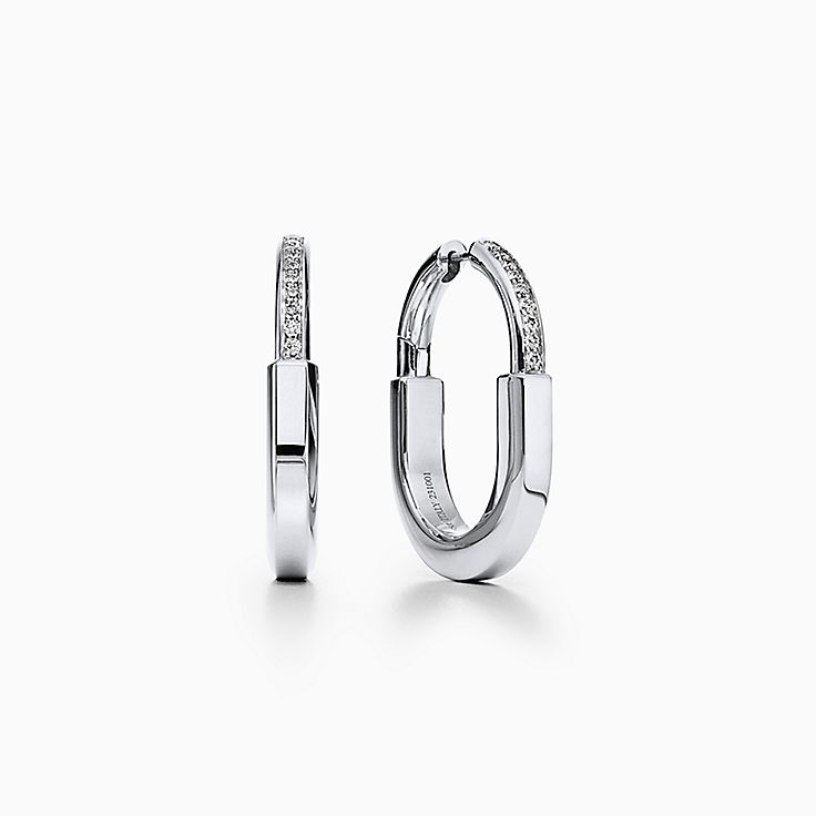 ホワイト ゴールド ピアス | Tiffany & Co.