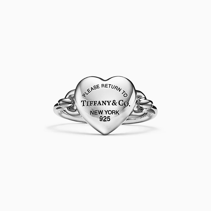 リターン トゥ ティファニー™ リング スターリング シルバー | Tiffany 