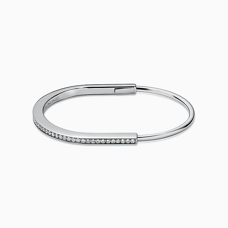 ホワイト ゴールド ダイヤモンド ブレスレット | Tiffany & Co 