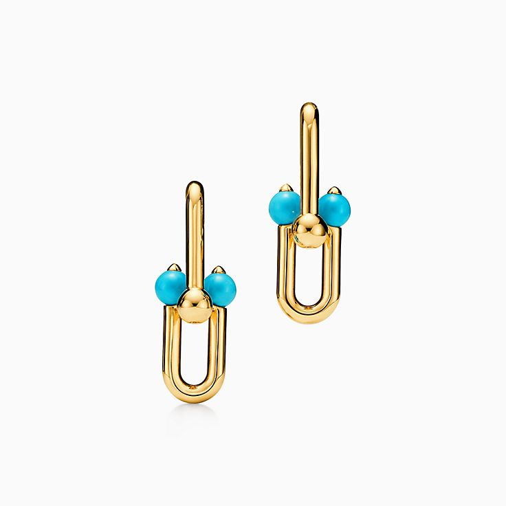 ティファニー ハードウェア​ ゴールド ピアス | Tiffany & Co.