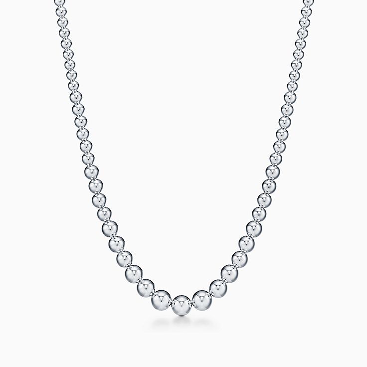 ティファニー ハードウェア グラジュエイテッド ボール ネックレス スターリングシルバー Tiffany Co