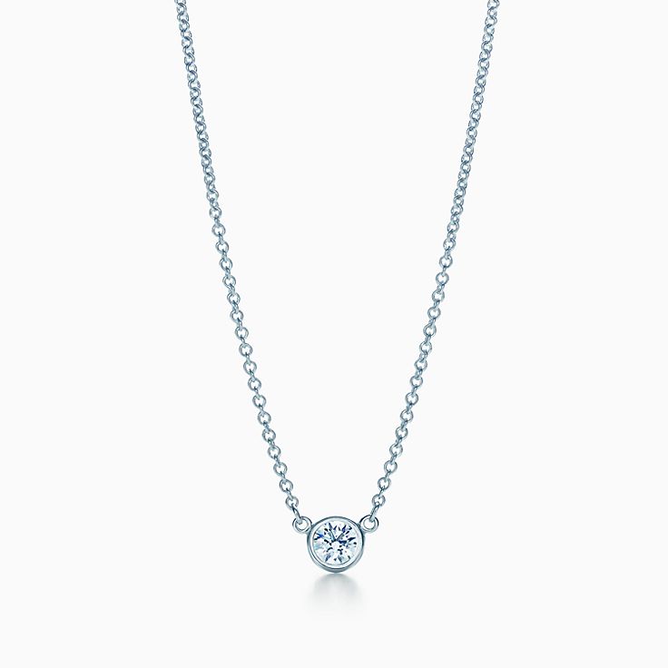 ダイヤモンド バイ ザ ヤード シングル ダイヤモンド ペンダント プラチナ Tiffany Co ダイヤモンド バイ ザ ヤード シングル ダイヤモンド ペンダント プラチナ Tiffany Co