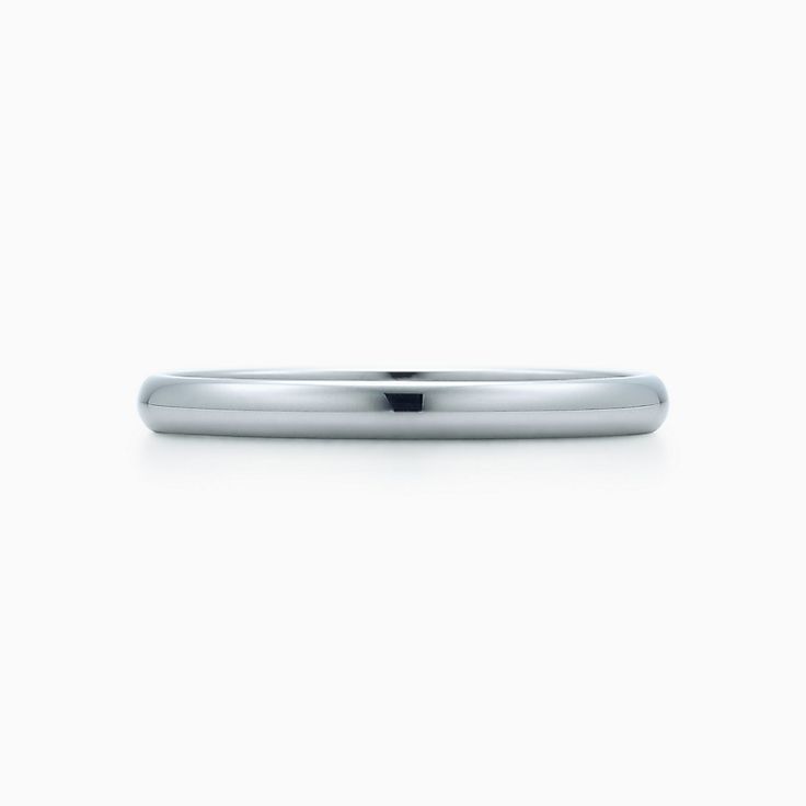 ティファニー クラシック バンドリング プラチナ 幅 2mm Tiffany Co