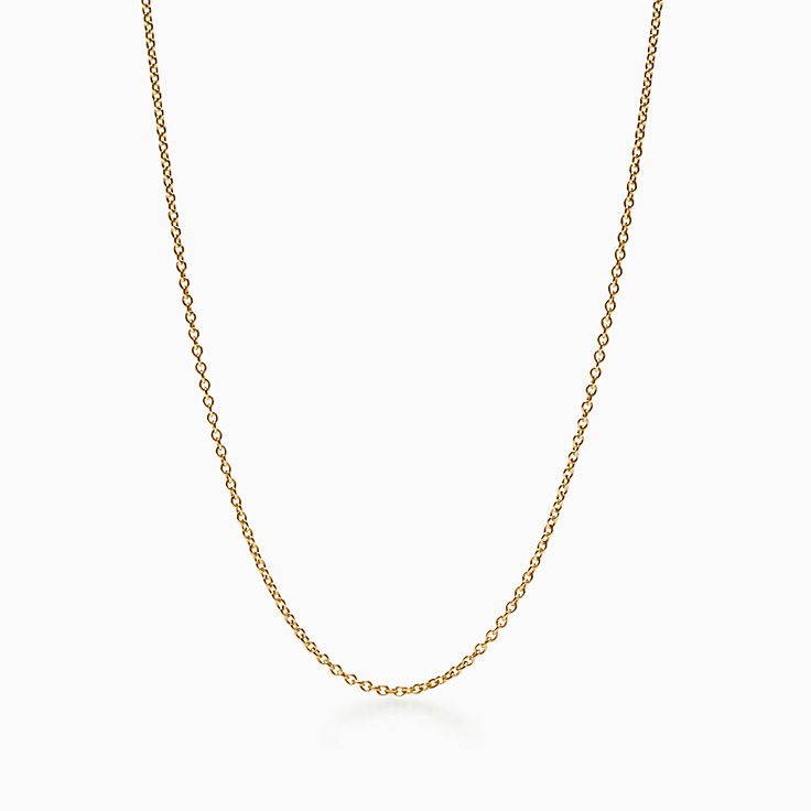 チェーン 18K ゴールド、長さ 18インチ（約 46CM） | Tiffany & Co 