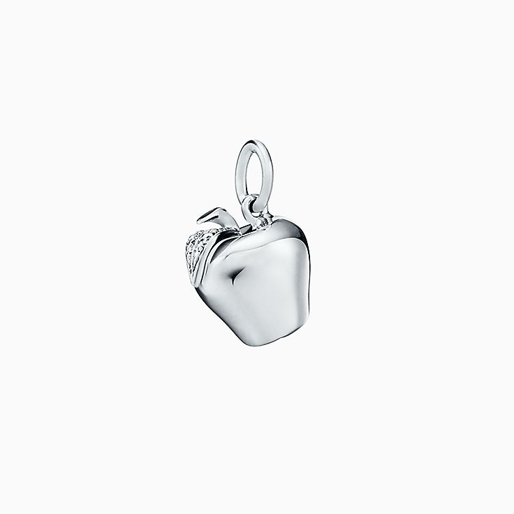 アップル チャーム スターリング シルバー | Tiffany & Co.