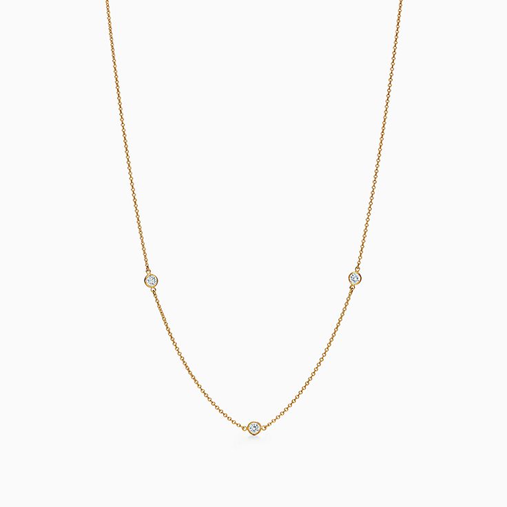 エルサ・ペレッティ ダイヤモンド バイ ザ ヤード ネックレス 18K 