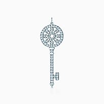 ティファニー キー ペタル キー ダイヤモンド プラチナ | Tiffany & Co