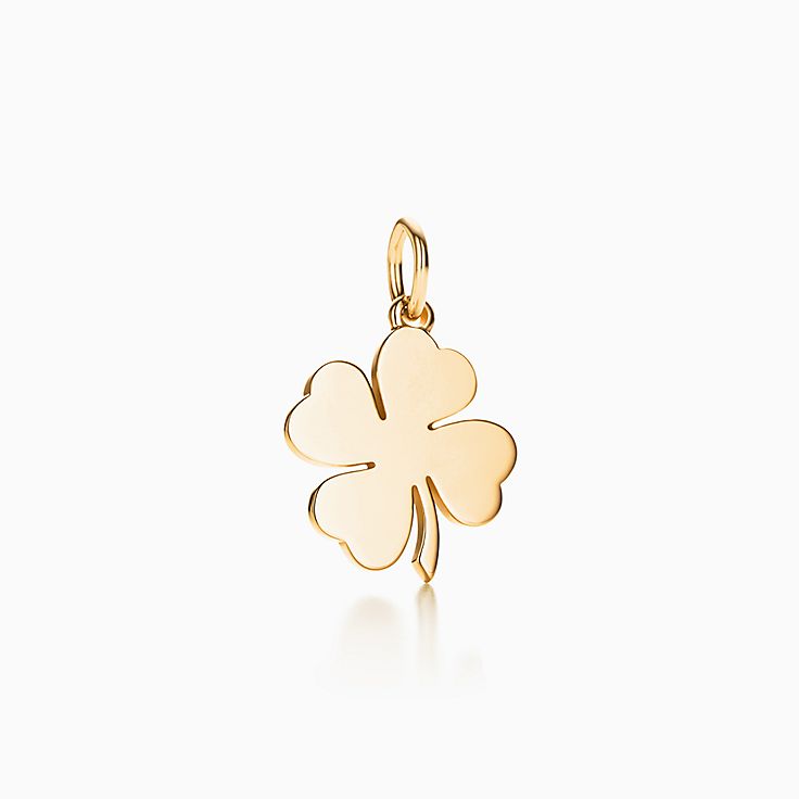 フォーリーフ クローバー チャーム 18kゴールド Tiffany Co