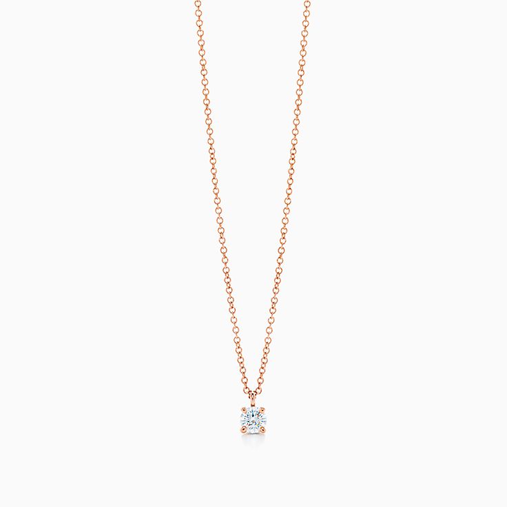 専用★ Tiffany ソリティア ダイヤモンドペンダント 0.18ct 鑑定書約405cmカラット数