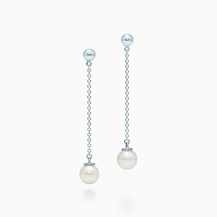 ジーグフェルド コレクション パール ドロップ ピアス スターリングシルバー Tiffany Co