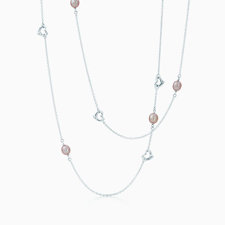 エルサ ペレッティ パール バイ ザ ヤード オープンハート ネックレス パール スターリングシルバー Tiffany Co エルサ ペレッティ パール バイ ザ ヤード オープンハート ネックレス パール スターリングシルバー Tiffany Co