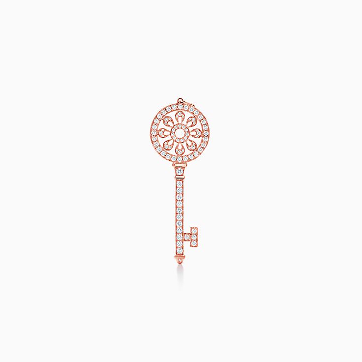 TIFFANY&Co. ティファニー ペタルキー ネックレス Pt950プラチナ