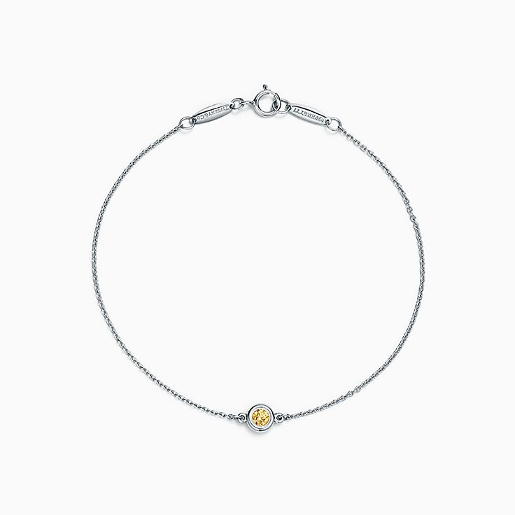 エルサ ペレッティ ダイヤモンド バイ ザ ヤード ブレスレット プラチナ Tiffany Co